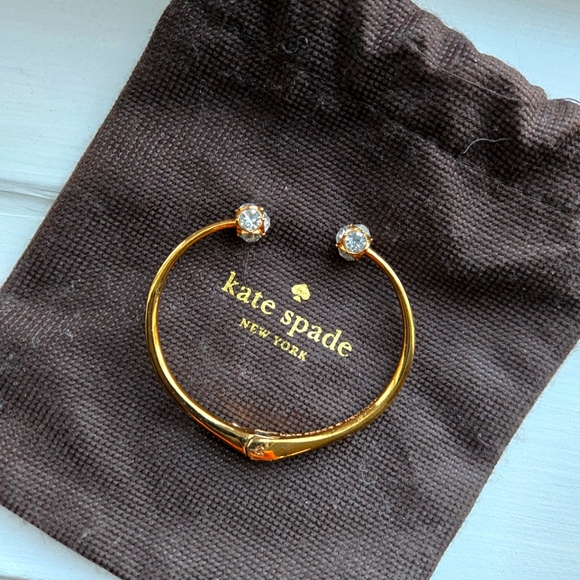 Kate Spade Lady Marmalade Gold bracelet with pouch - Picture 7 of 7